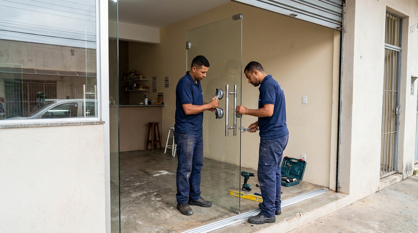 Portas em Vidro em Petrópolis‑RJ