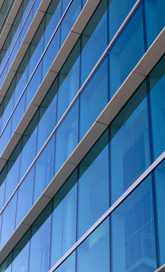 fachada de vidro em Petrópolis