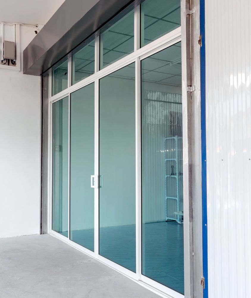 porta de vidro em Petrópolis